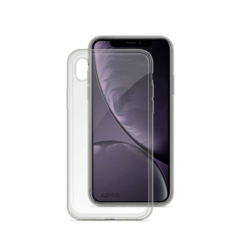 EPICO TWIGGY GLOSS CASE iPhone XS Max - černá transparentní